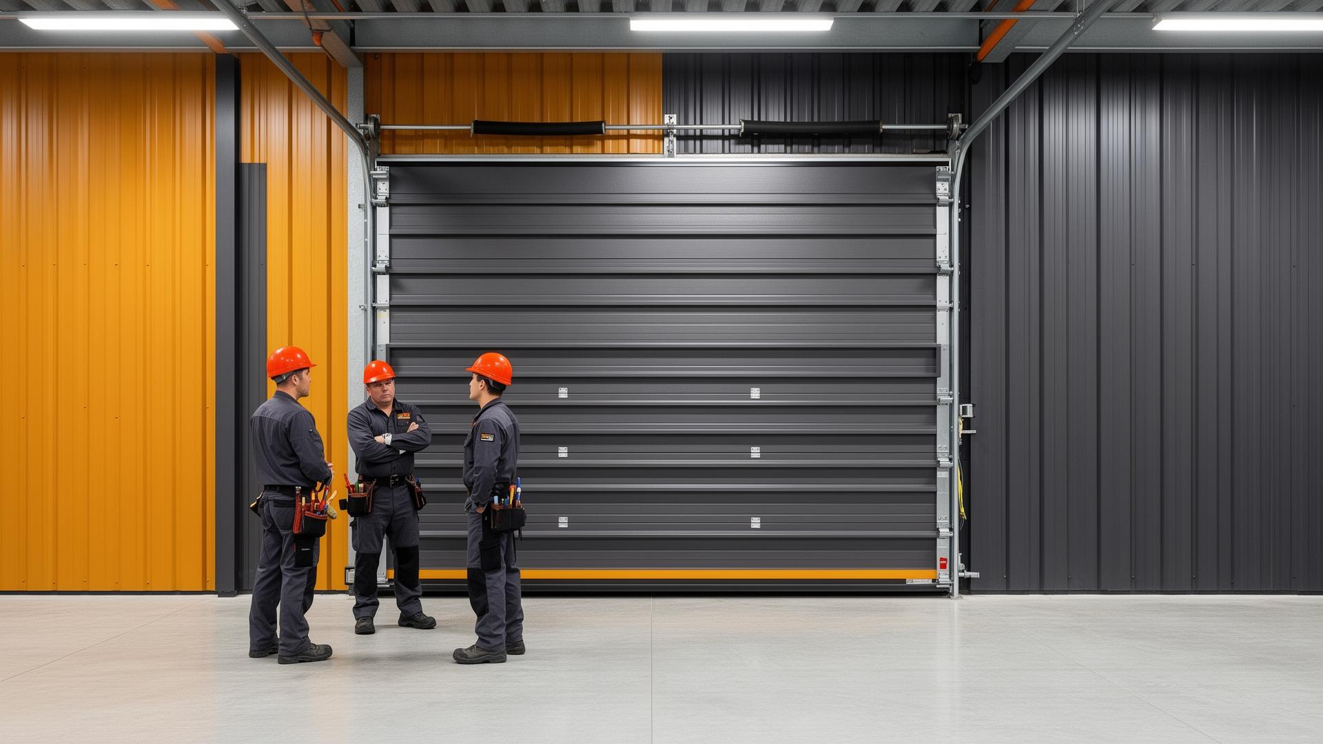 Professional garage door installation